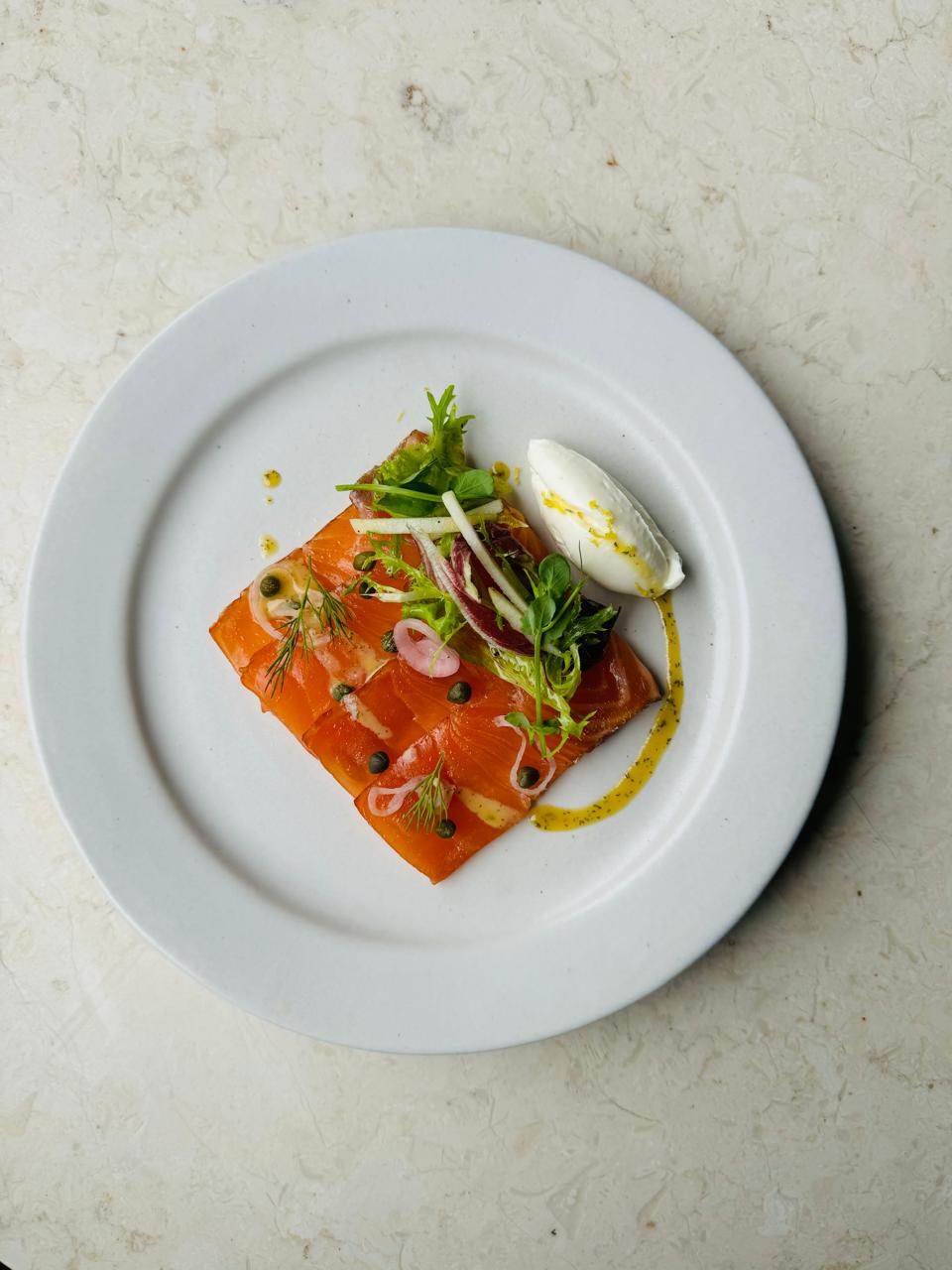 Cured Salmon Gravlax