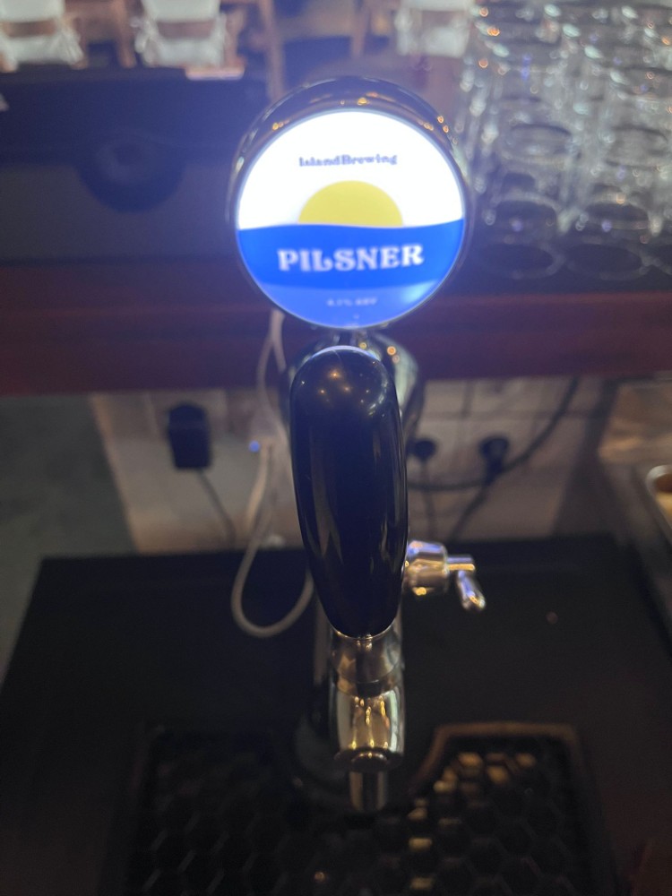 Draft Island Brewing beer (Pilsner)