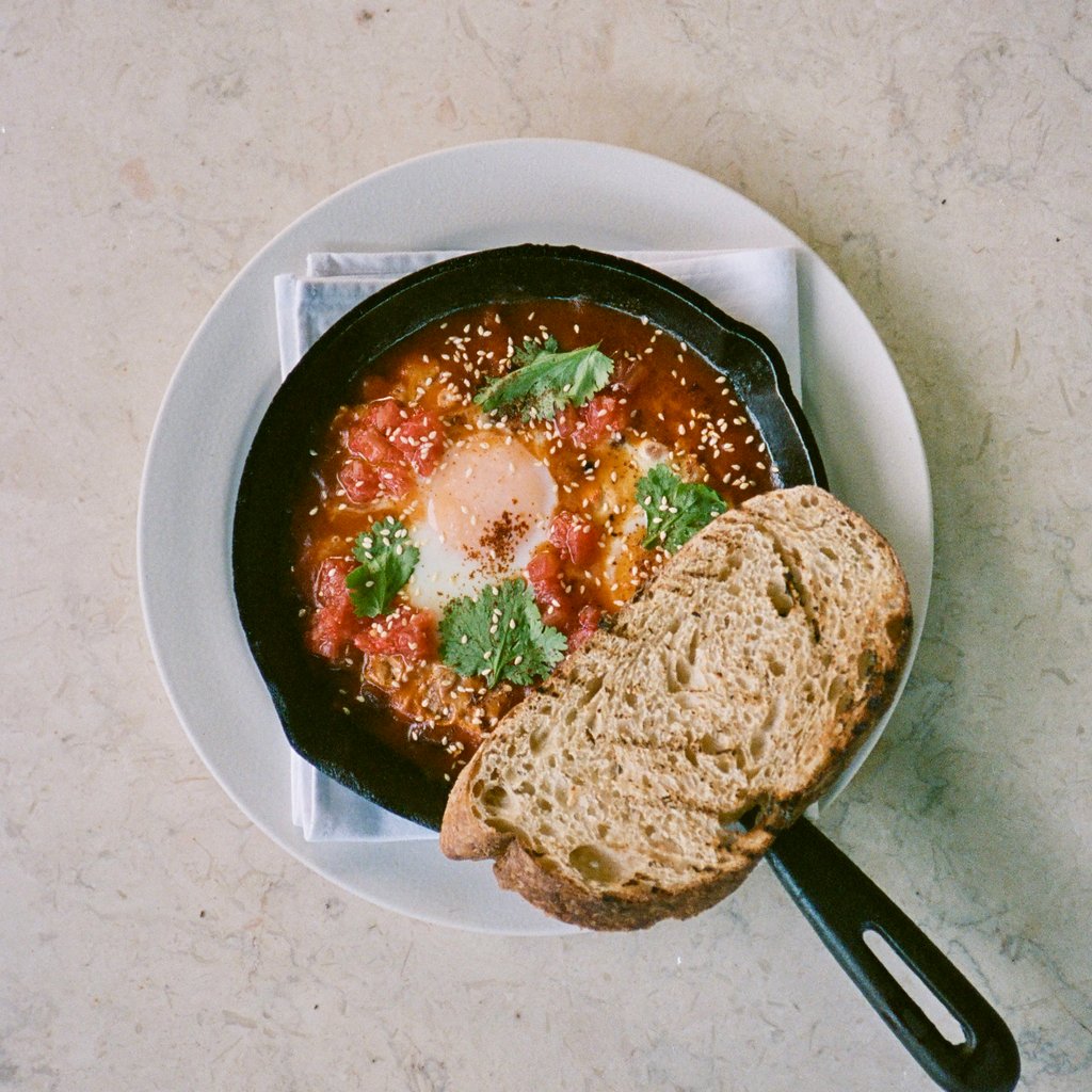 Baked Eggs Huevos Rancheros