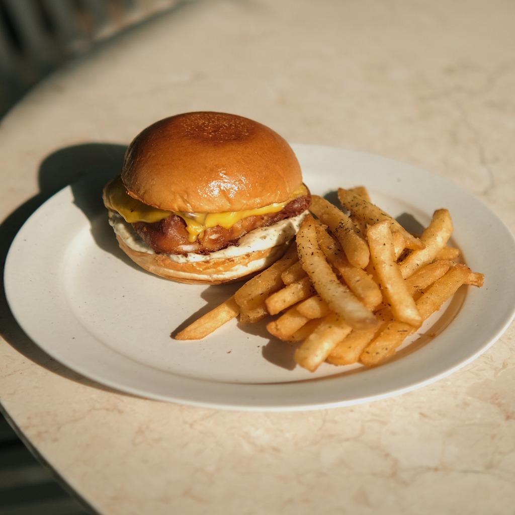 Crumbed Fish Burger