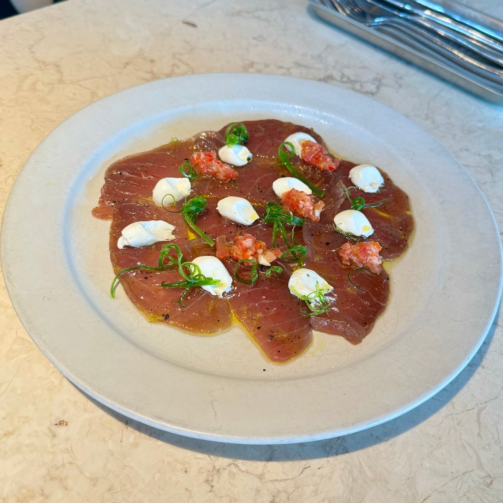 Tuna carpaccio 