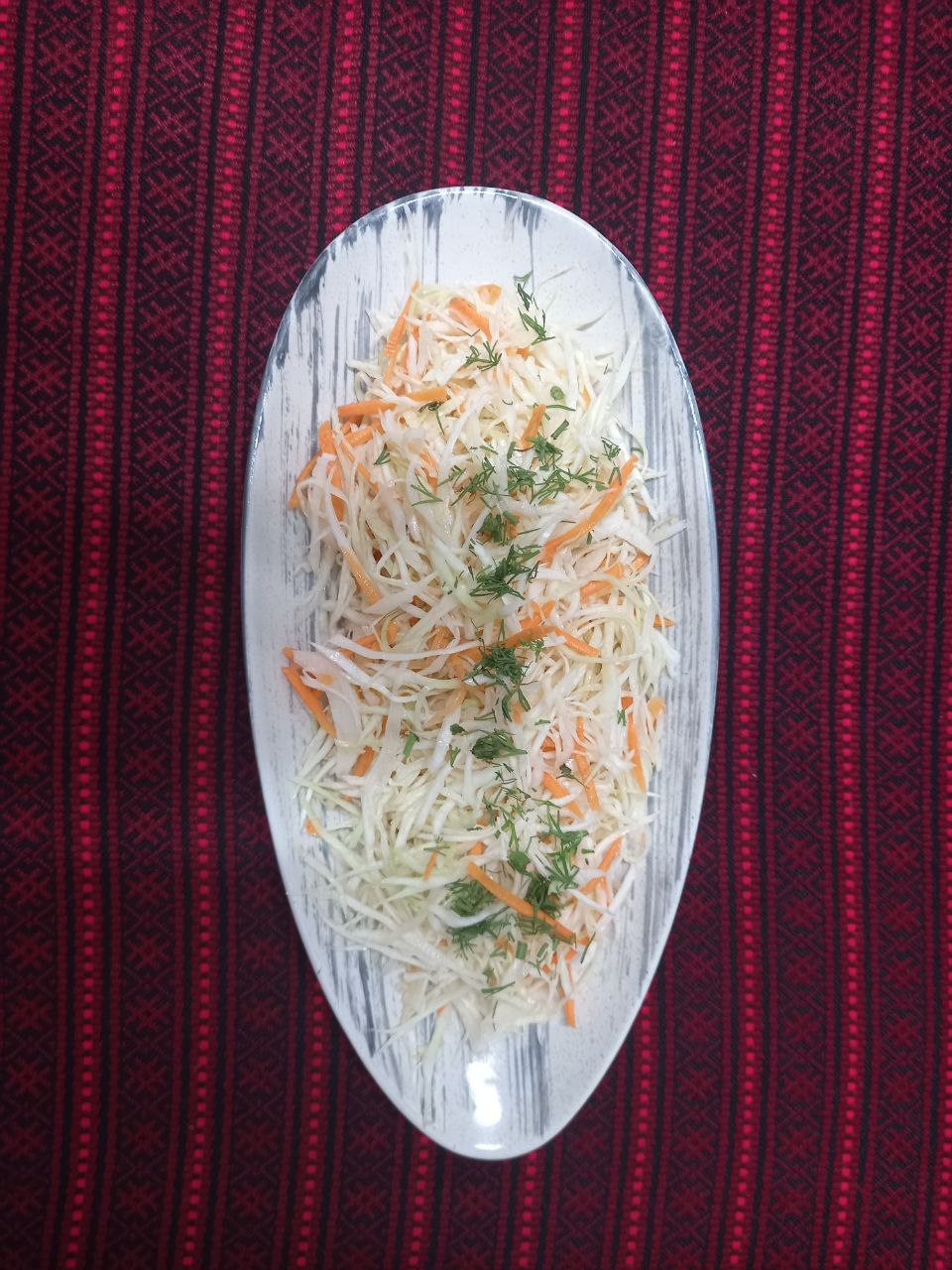 Капуста з морквою