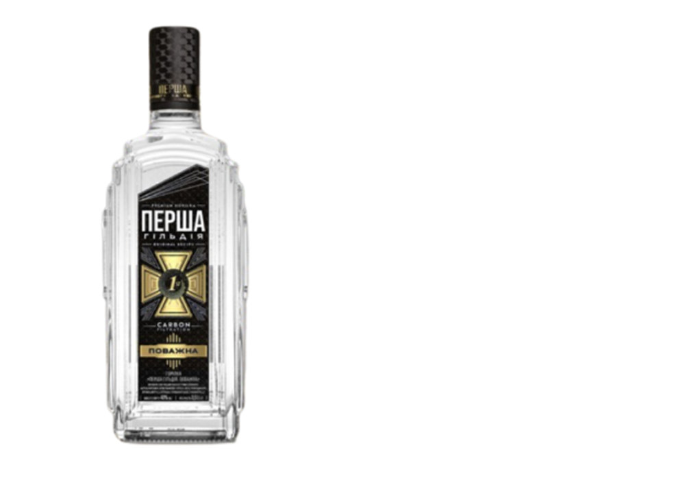 Горілка "Перша Гільдія. Поважна"