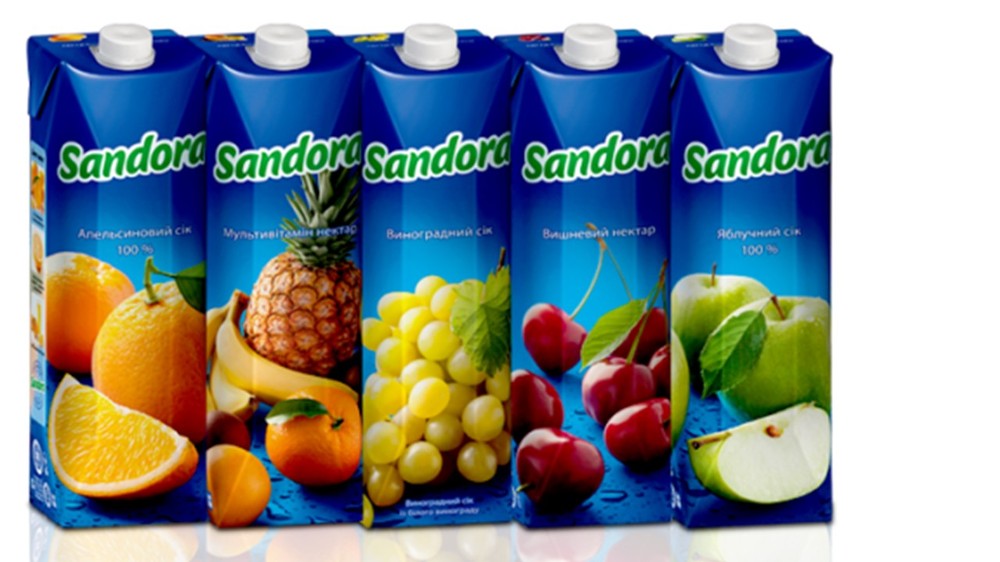 Сік "Sandora" в асортименті