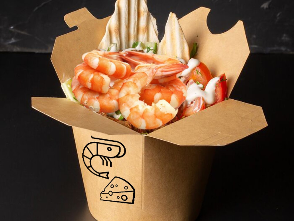 BOX Шаурма зі с/с Лососем