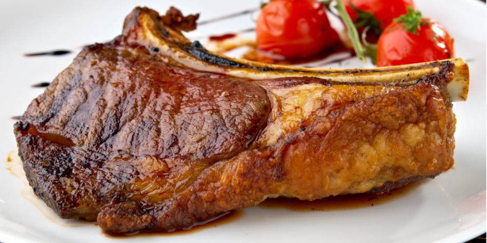 Антрекот зі свинини (Чалагач)