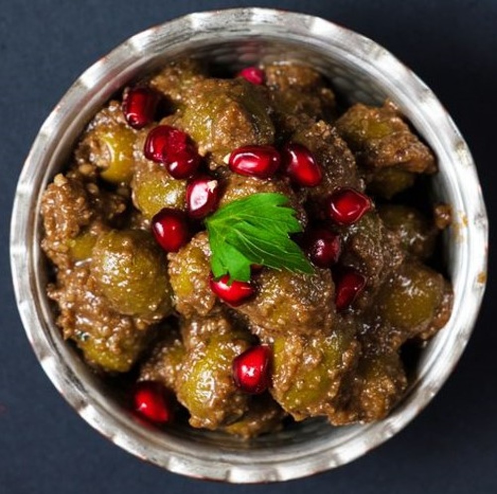 زیتون پرورده / Marinated Olives