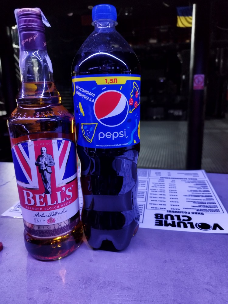 Коктейль Whiskeycola