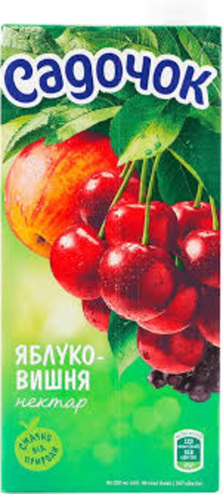 Сік Садочок Яблуко-Вишня