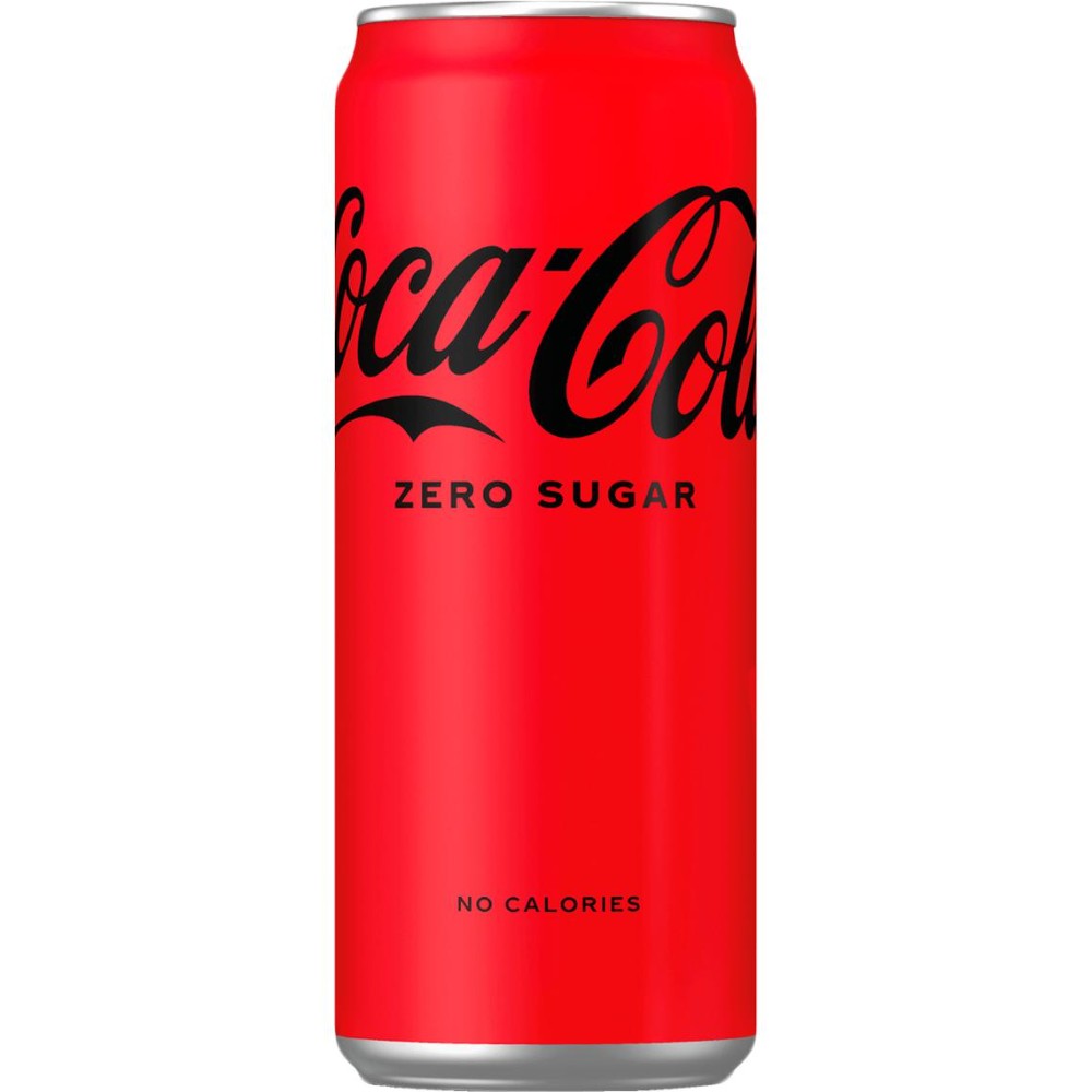 Coca cola зеро з/б 0.33