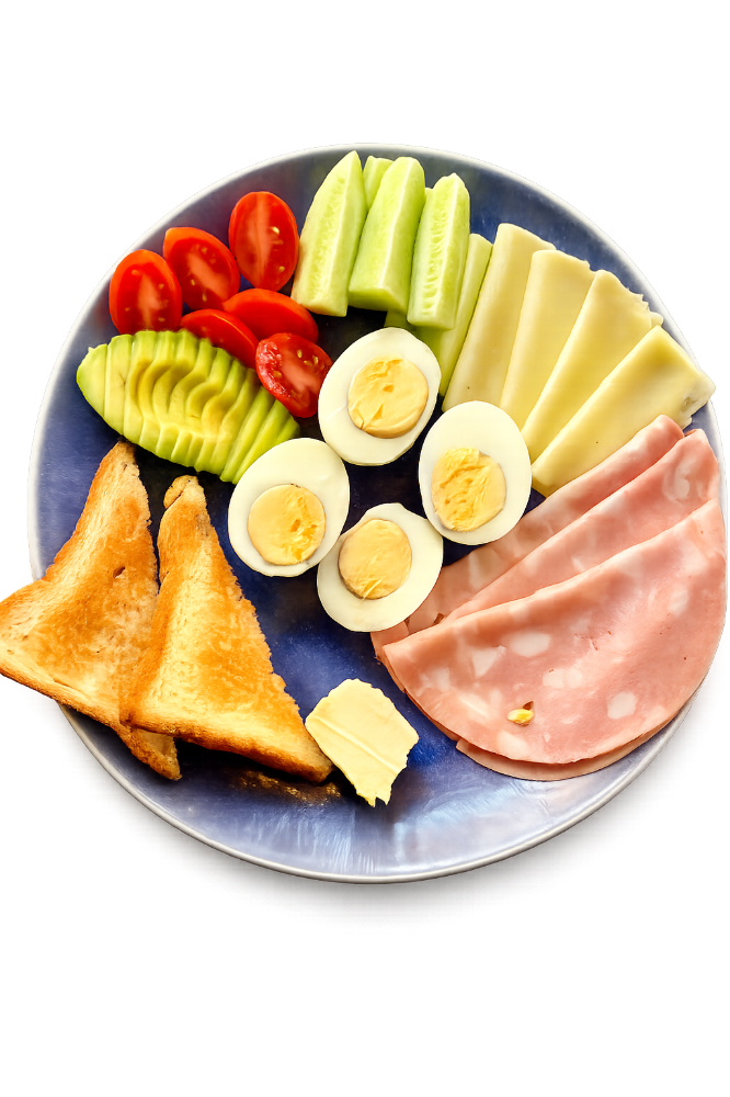 Сніданок з мортаделою / Breakfast with mortadella