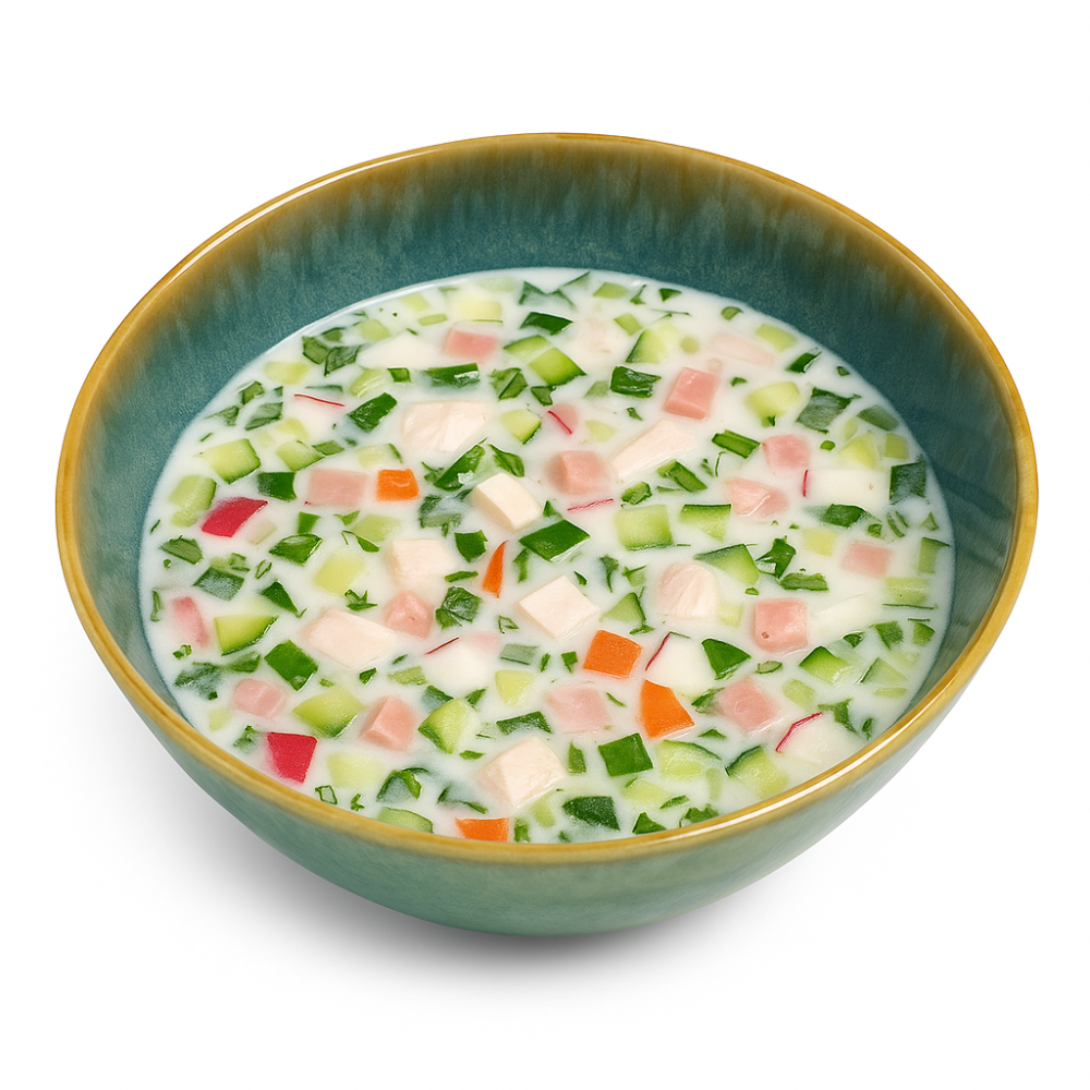 Окрошка / Cold vegetable soup