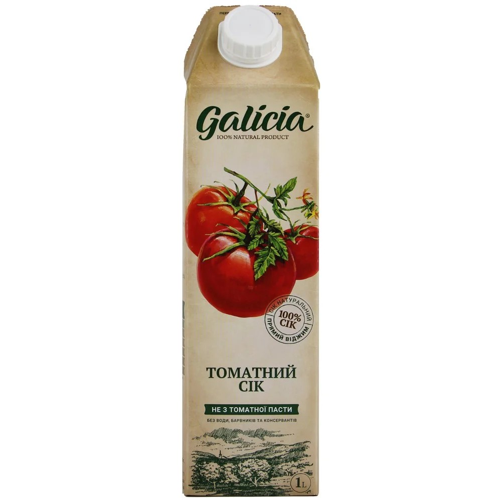 Сік томатний 1л.