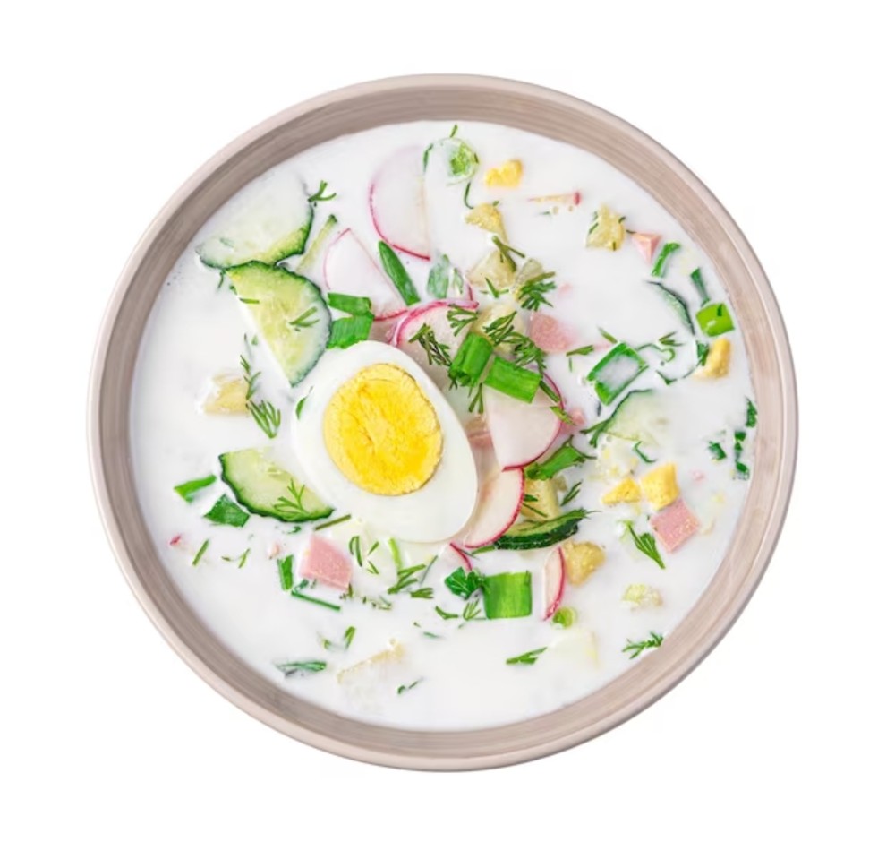Окрошка / Cold vegetable soup