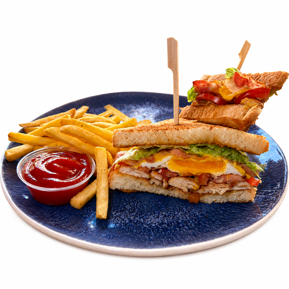 Клаб-сендвіч / Club sandwich