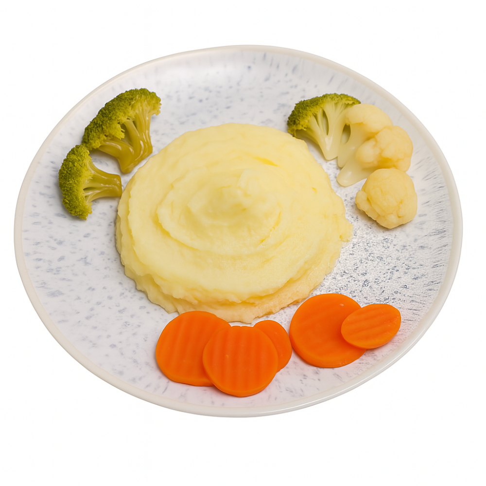 Картопляне пюре з овочами на пару / Mashed potatoes with vegetable