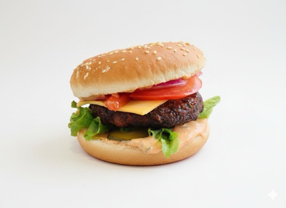 Бургер кур котл