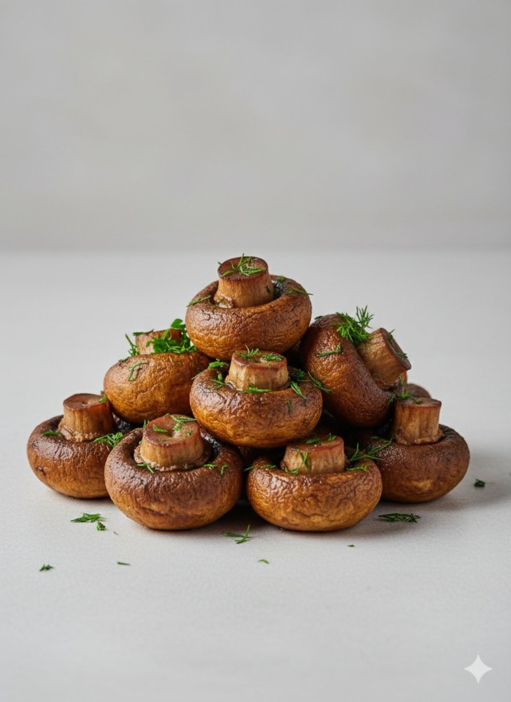 Гриби на мангалі