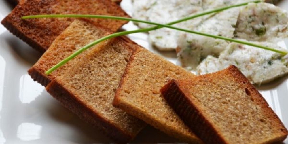 Грінки з житнього хлібу (4шт)