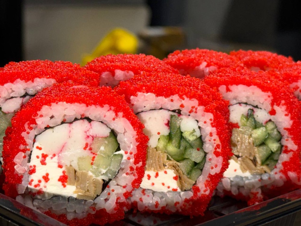 Томаго в ікрі з крабом