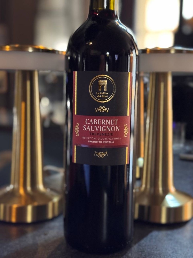 Вино Le Colline dei Filari Cabernet Sauvignon червоне сухе 12% 0,150