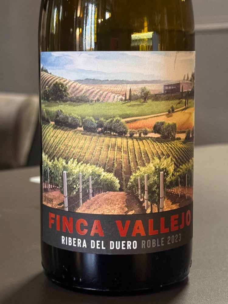 Червоне Вино Сухе Finca Vallejo Roble 0.75