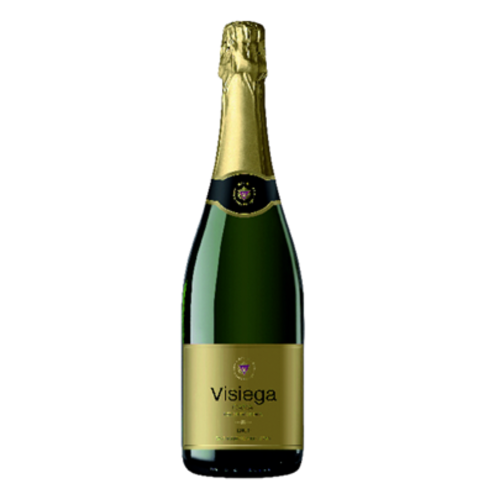 Вино ігристе Visiega Cava брют біле 11,5% 0,75л