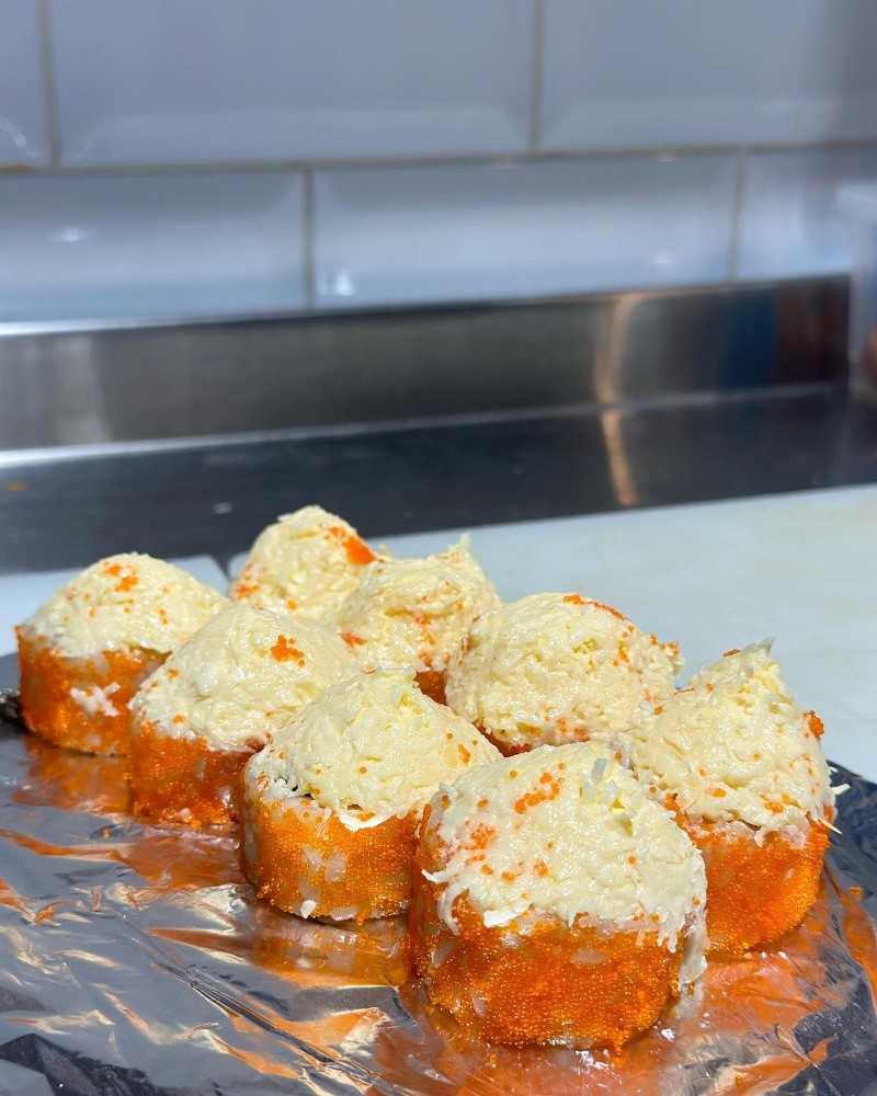 Запечені Роли з крабом