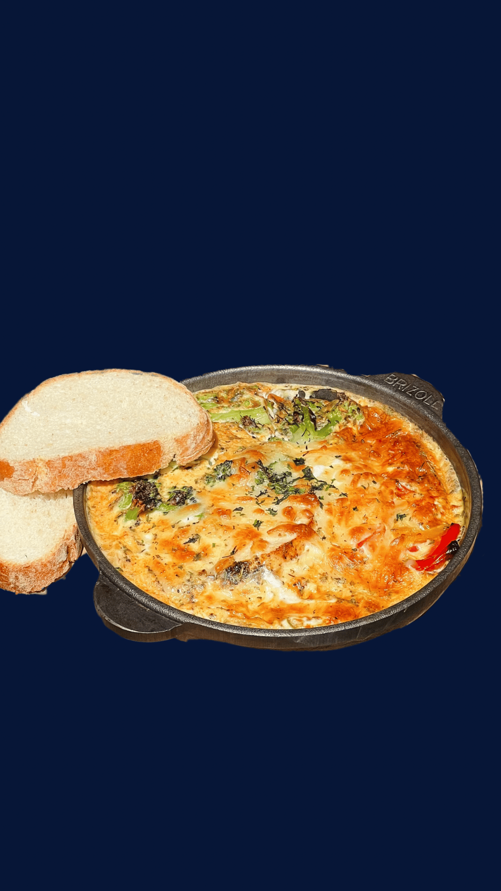 Сковорідка з броколі та куркою