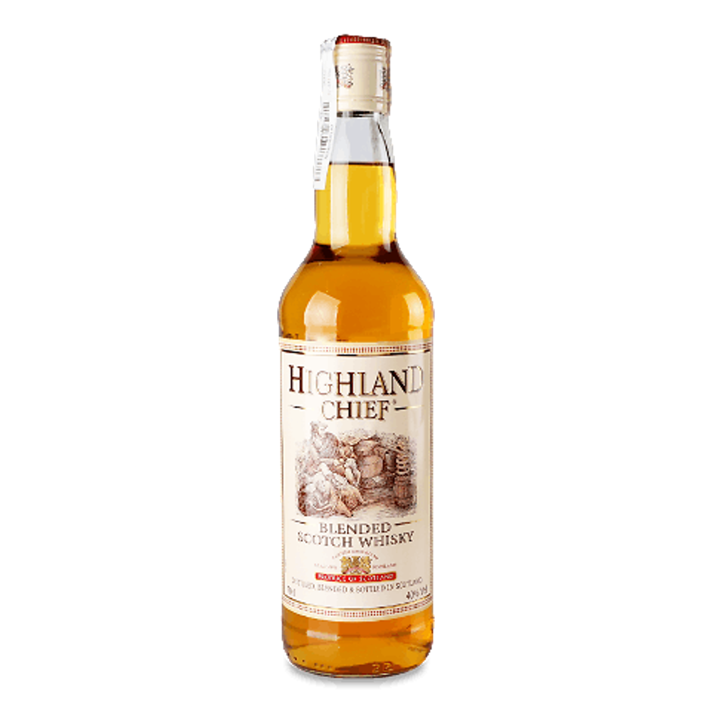 Віскі "ТМ Highland Chief 3 YO blended" 50мл , порція