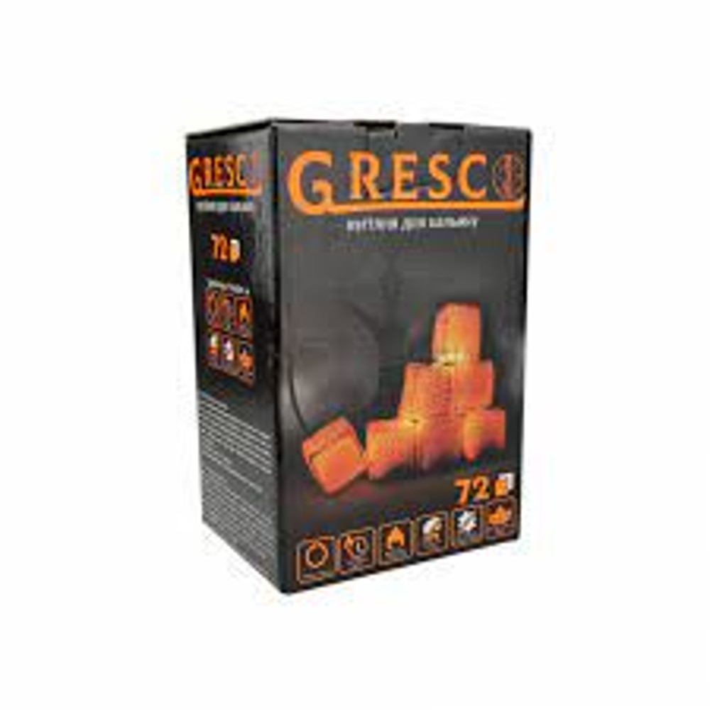 Вугілля Gresco 1 кг (коробка)