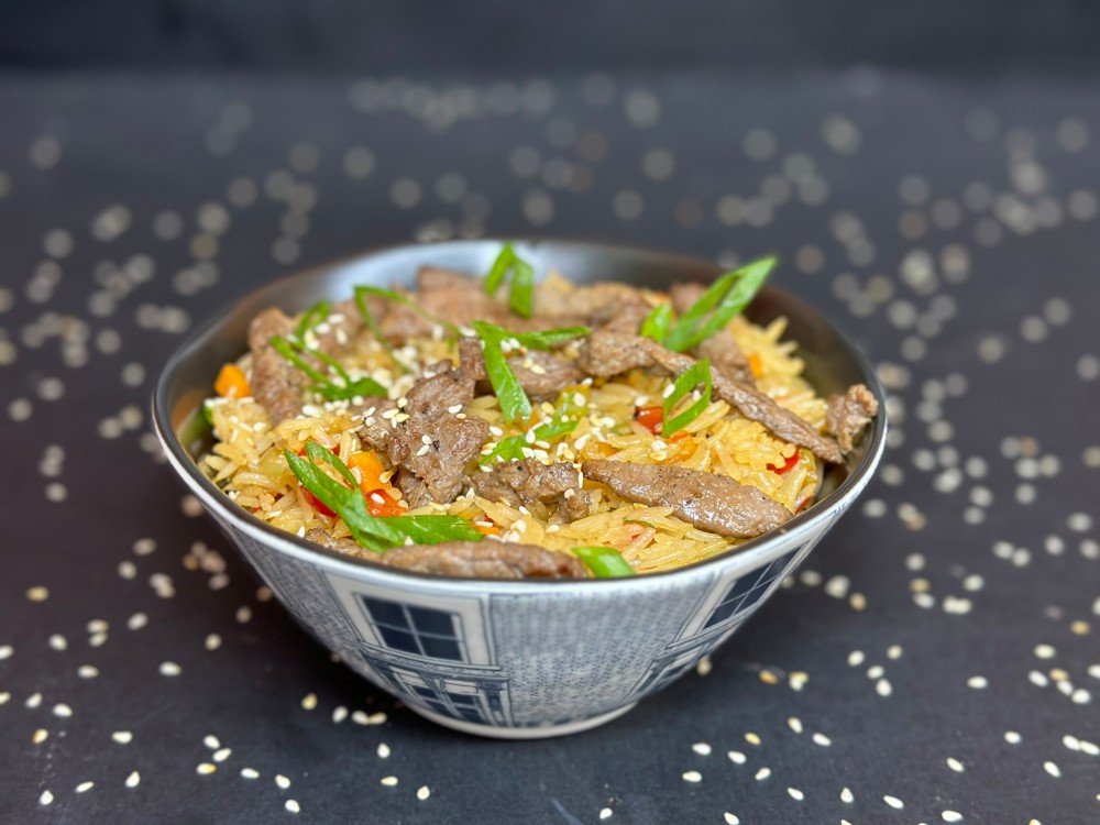 ბრინჯი ღორი / Pork Rice