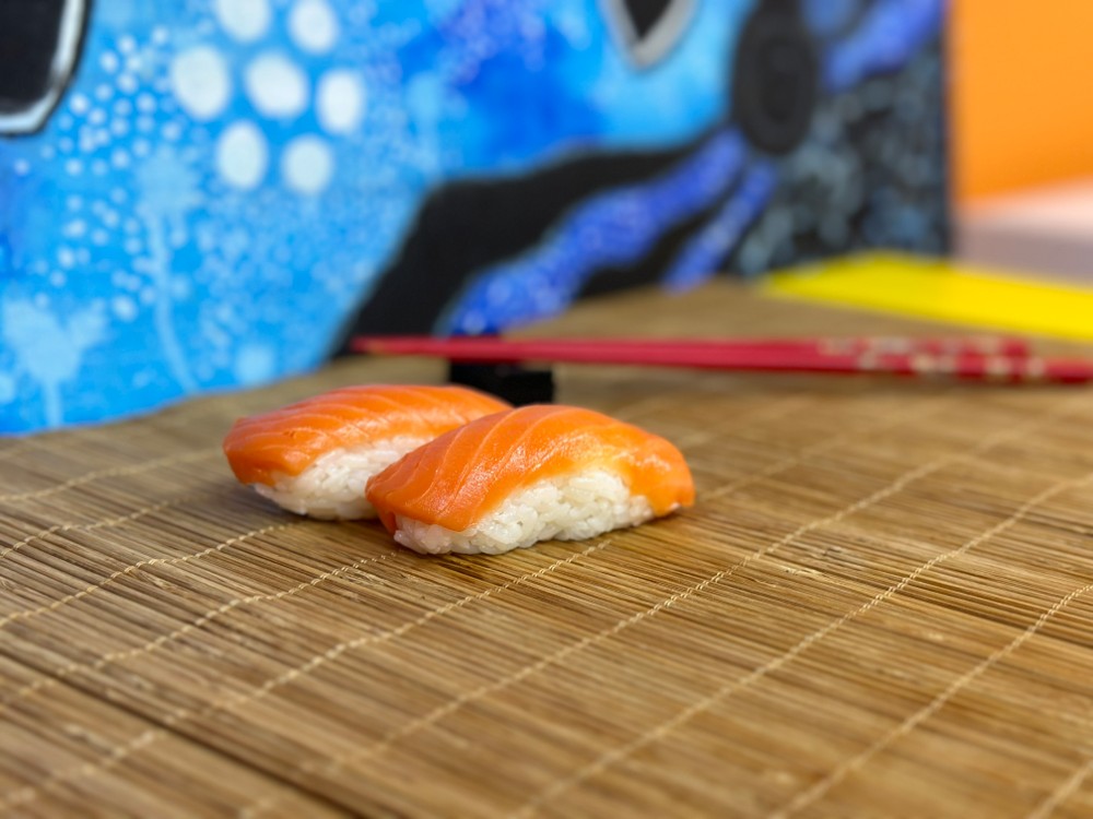 ორაგულის ნიგირი / salmon nigiri