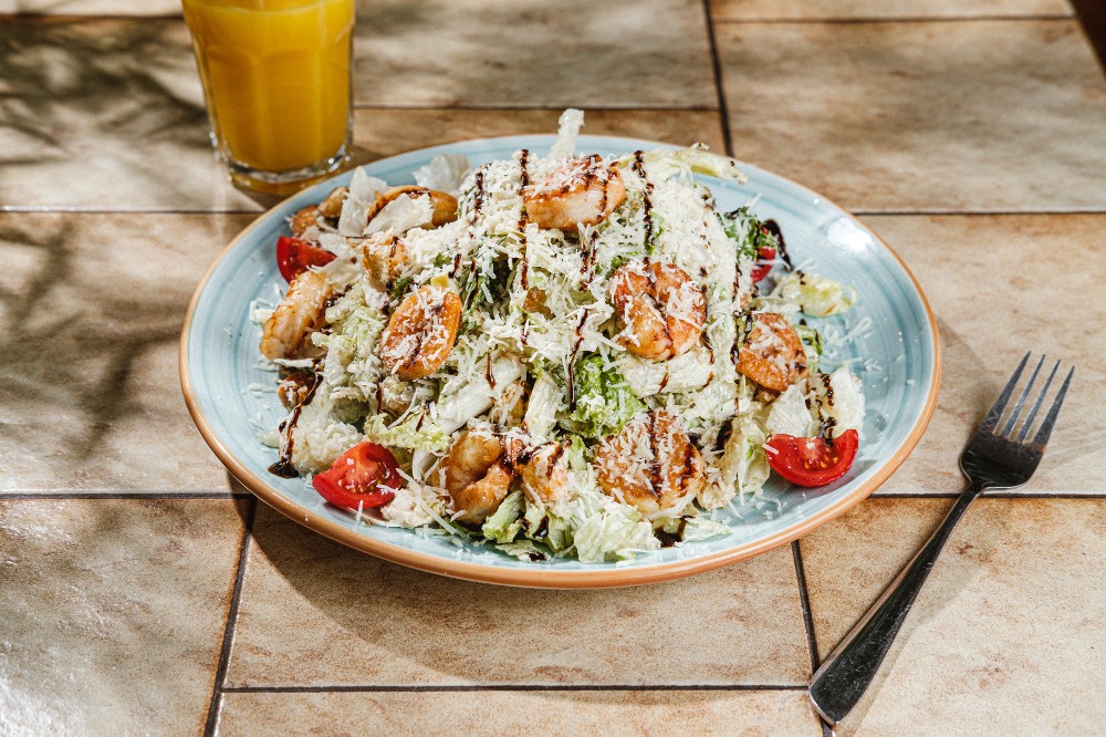 ცShrimp Caesar  / ეზარი კრევეტის