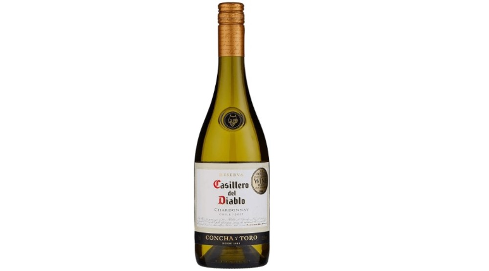 Вино Chardonnay, Concha y Toro Casillero del Diablo, сухе біле, Чилі, 13.5%, 150мл