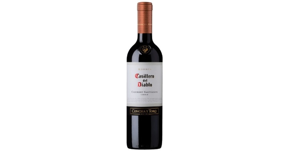 Вино Cabernet Sauvignon Concha y Toro Casillero del Diablo, сух.черв., Чилі, 13%, 150мл