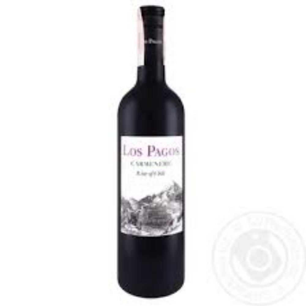 Carmenere, Los Pagos пляшка 750мл