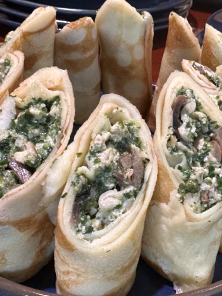 Млинці з куркою