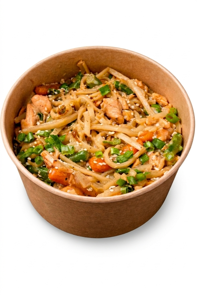 Удон з лососем теріякі NEW (460g)