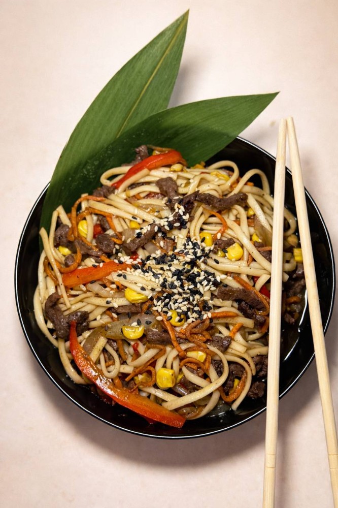 Локшина з куркою 