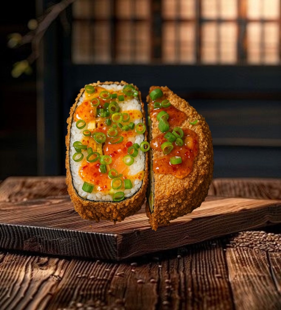 Суші бургер з тунцем