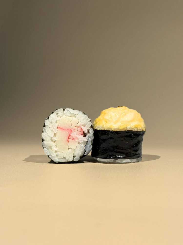 Запечений міні з крабом 