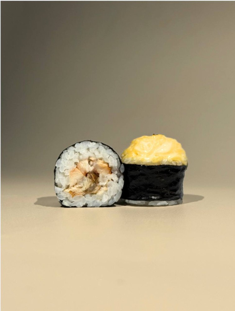 Запечений міні з вугрем 