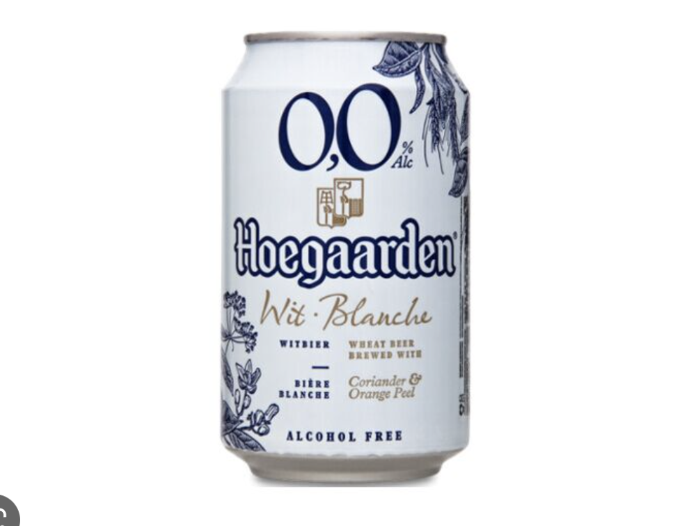 Пиво Hoegaarden безалкогольне 0.33л