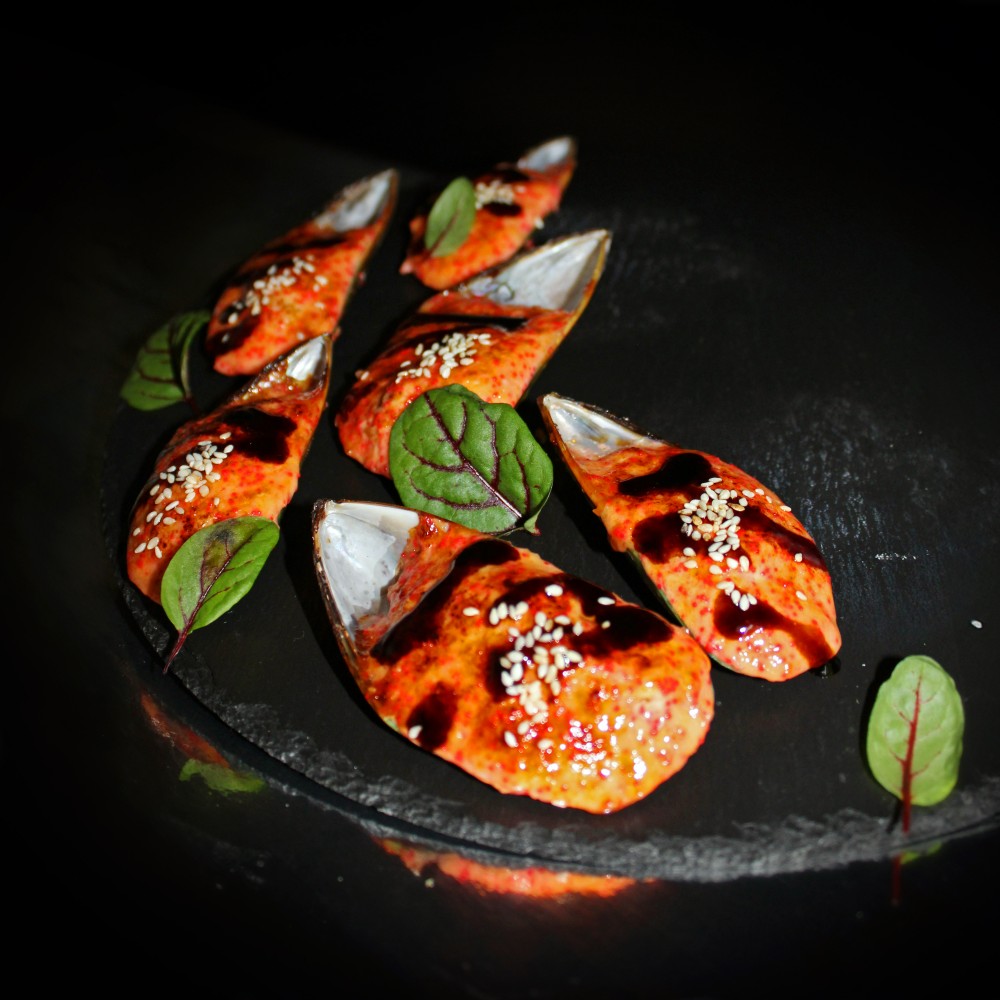 Запечені Хот Мідії / 5 шт.