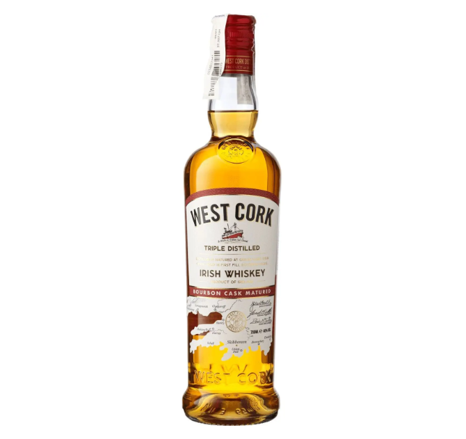 Віскі West Cork Blended 50 мл