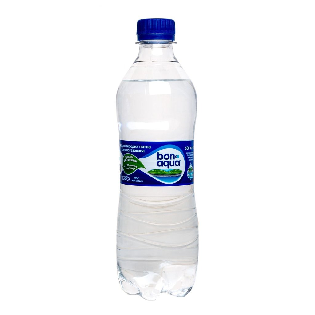 Вода Bon Aqua газ 0,5 л