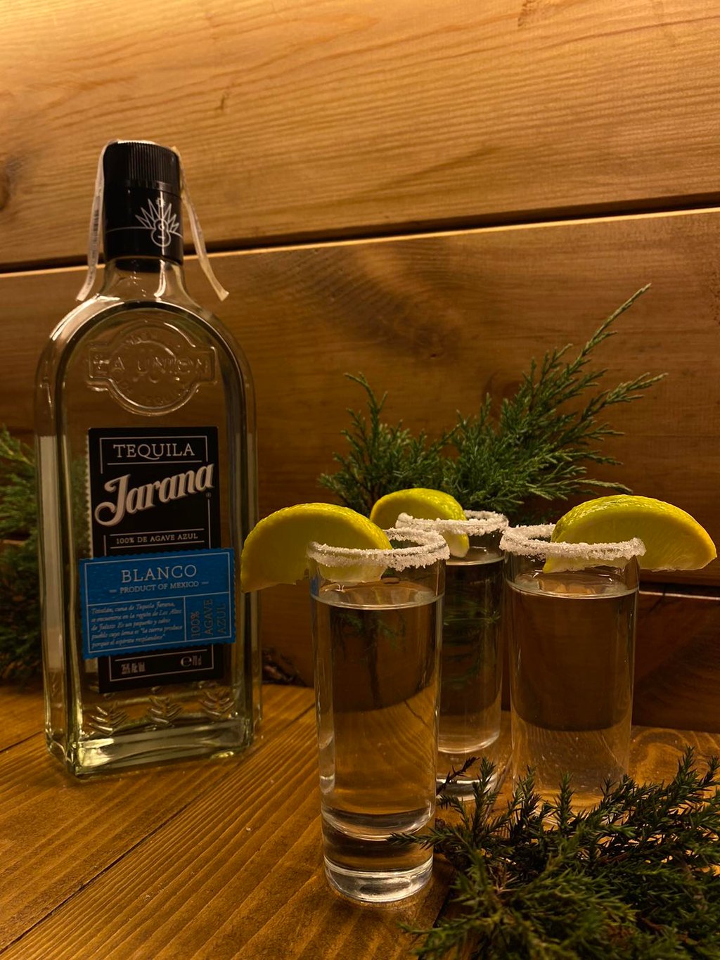 Текіла Jarana Blanco (50г) порц.