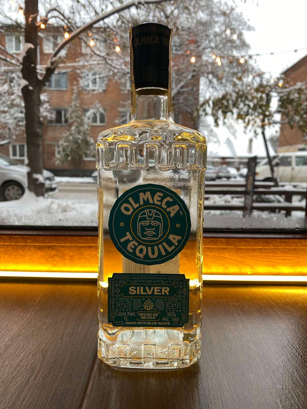 Текіла Olmeca Silver (50г) порц.