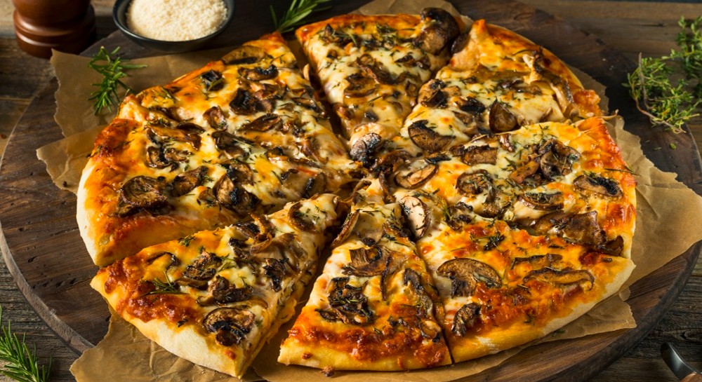 PIZZA HONGOS FRESCOS